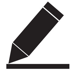 Edit icon vector isolated on white background. Pencil icon. sign up Icon vector. edit text