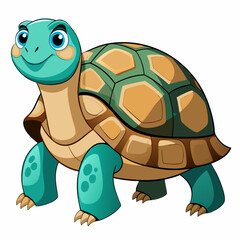 tortoise isolated vector