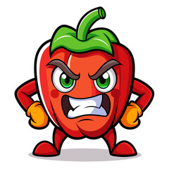  Dynamic Bell Pepper Illustration for Culinary Adventures