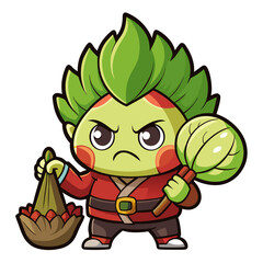  Creative Bok Choy Illustration for Unique Recipes