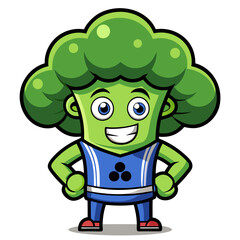  Creative Sweaty Broccoli Vegetable Design