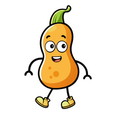  Illustration of Crippled Butternut Squash in Zoo