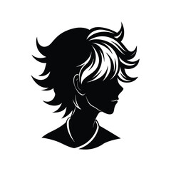 Half up half down hair style