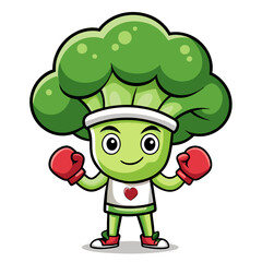 Illustration of Lightheaded Broccoli Boxing