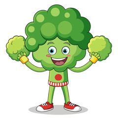  Artistic Broccoli in Weak Social Media Scene