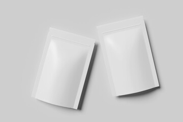 Blank Kraft Paper Bag Packaging Mockup