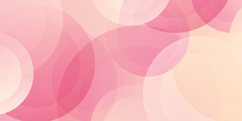 Vector background modern minimalist pink and yellow gradations circle effect simple abstract modern
