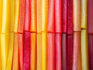 Rainbow Veggie Sticks