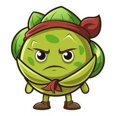 Brussels Sprouts in Peaceful Art