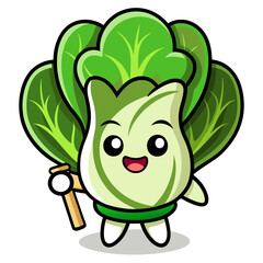  Bok Choy in Fun Scrapbook Design