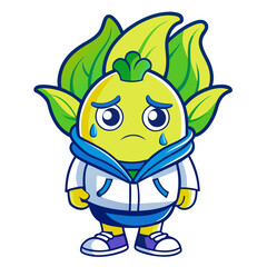  Stable Scene with Bok Choy and Nail Art