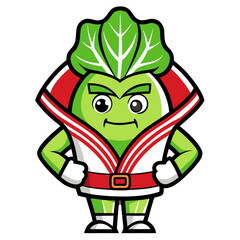  Dehydrated Bok Choy Vegetable Designing Illustration