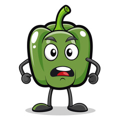  Steady Bell Pepper Vegetable Film Making Illustration