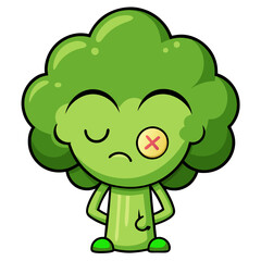  Alert Broccoli Vegetable Tutoring Illustration