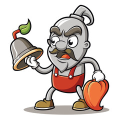  Whimsical Bell Pepper Design for Hunting Art