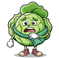  Whimsical Cabbage Artwork for Fishing Design