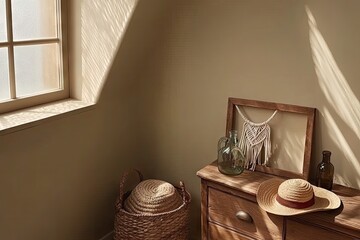 Cozy room with natural light