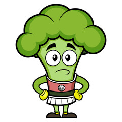  Broccoli in Quirky Geocaching Art