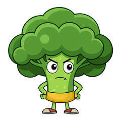  Broccoli in Fun Writing Design