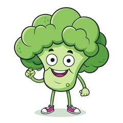  Broccoli in Undernourished Dining Scene