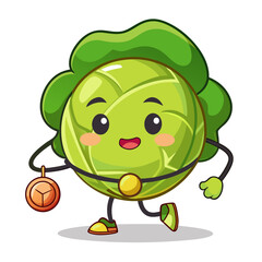  Brussels Sprouts in Lazy Jogging Scene