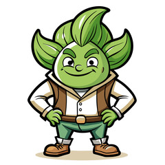  Bok Choy in Creative Lock Picking Art