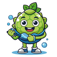  Brussels Sprouts in Warm Taxidermy Scene