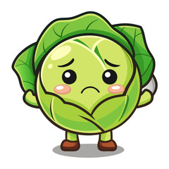  Dynamic In Pain Brussels Sprouts Illustration