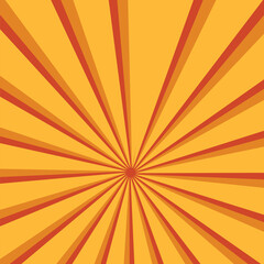 Abstract glowing yellow sunburst background. Maximum yellow glow effect sunburst background for presentation, banner, poster, flyer, sales.