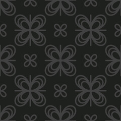 seamless pattern designed with abstract style and colored background