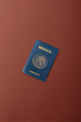 Mexican passport for travelling, flying and doing business. Mexico document