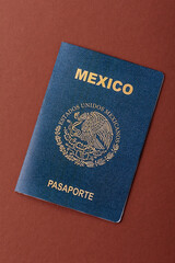Mexican passport for travelling, flying and doing business. Mexico document