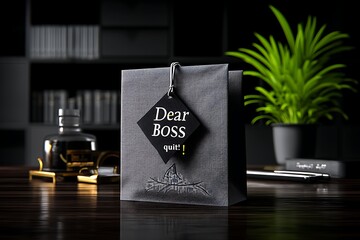 Gift Bag for Leaving Boss