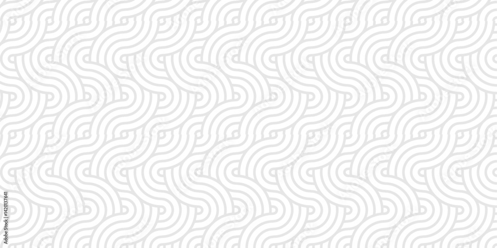 Poster overlapping pattern minimal diamond geometric waves spiral transparent and abstract circle wave line