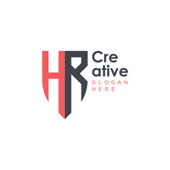 initial monogram letter logo with creative design.