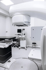 Medical linear accelerator in the therapeutic oncology.
