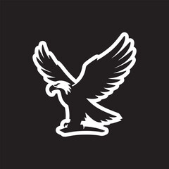 Fototapeta premium Flying eagle image