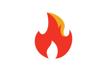 Flame Logo Design Vector T emplate