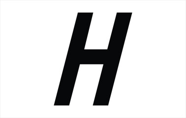 Elegant Letter H logo Vector Template Initial Letter H Logo Design Vector Template. Creative And Modern H logo