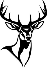 deer head vector