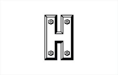 Elegant Letter H logo Vector Template Initial Letter H Logo Design Vector Template. Creative And Modern H logo