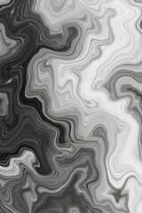 Abstract Black And White Marble Background