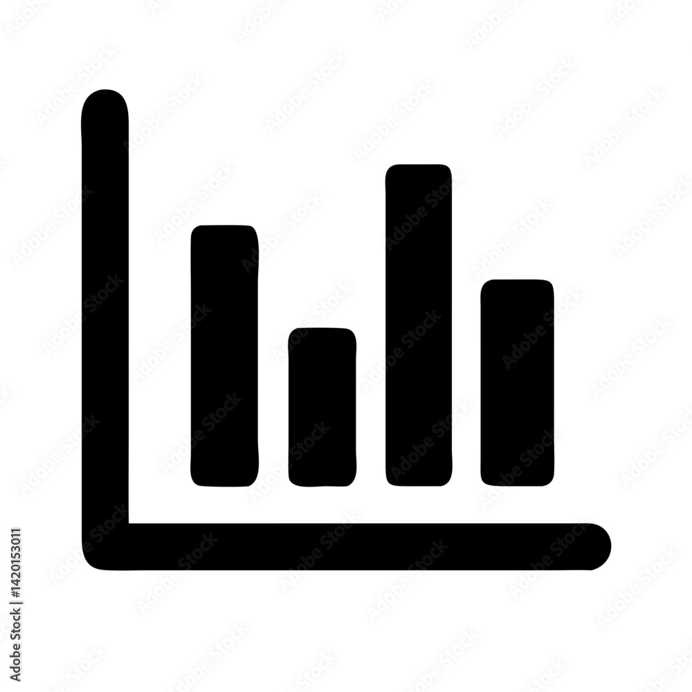 Poster bar chart graph diagram infographic data analysis statistics report presentation visual information