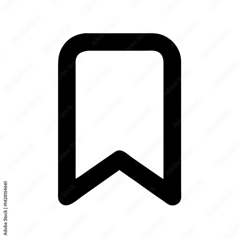 Aufkleber explore save bookmark ribbon tag icon vector graphic element for social media and user interface des