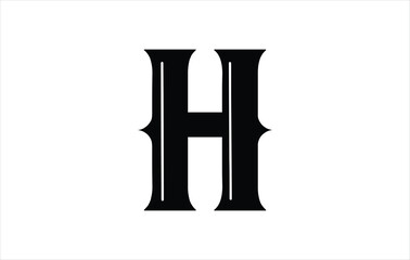 Elegant Letter H logo Vector Template Initial Letter H Logo Design Vector Template. Creative And Modern H logo