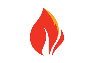 Fire Flame Logo Design Template