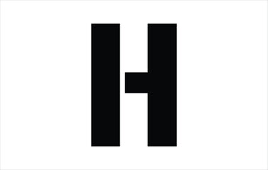 Obraz premium Elegant Letter H logo Vector Template Initial Letter H Logo Design Vector Template. Creative And Modern H logo