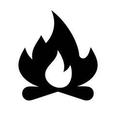 Campfire bonfire flame fire burn heat warm camping outdoor nature light wood danger hot blaze