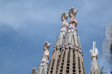 Fototapeta premium Sagrada Familia in Barcelona Spain