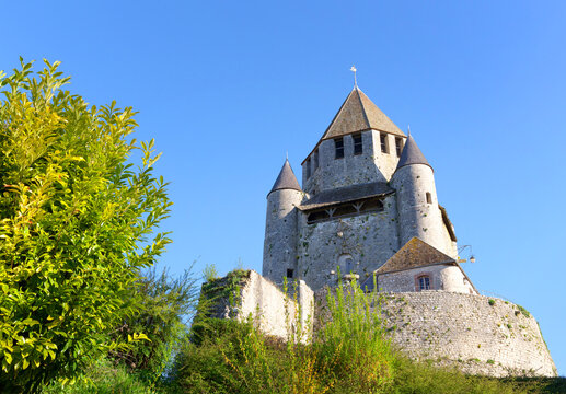 The Cesar Tower of Provins medieval city	